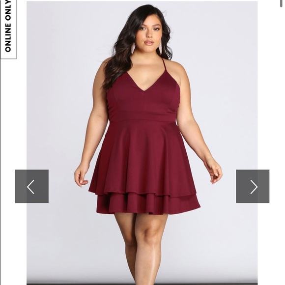 late night fantasy dress burgundy